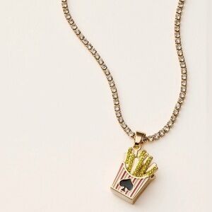 NIB Kate Spade X Target French Fry Necklace ( Fries )